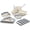 Cream, variant on Caraway 23-Piece Nonstick Ceramic Cookware & Bakeware Set – Pots, Frying Pans, Lids, Baking Sheets, Pans, Cooling Rack & Storage – Oven Safe, – Compatible with All Stovetops - Gray