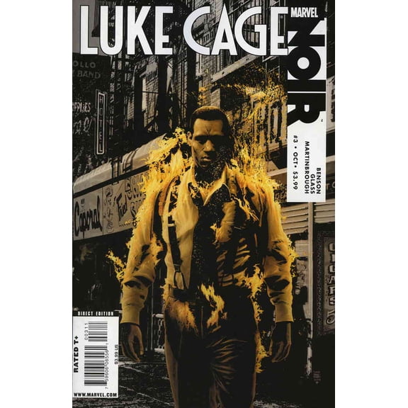 Luke Cage: Noir #3 VF ; Marvel Comic Book