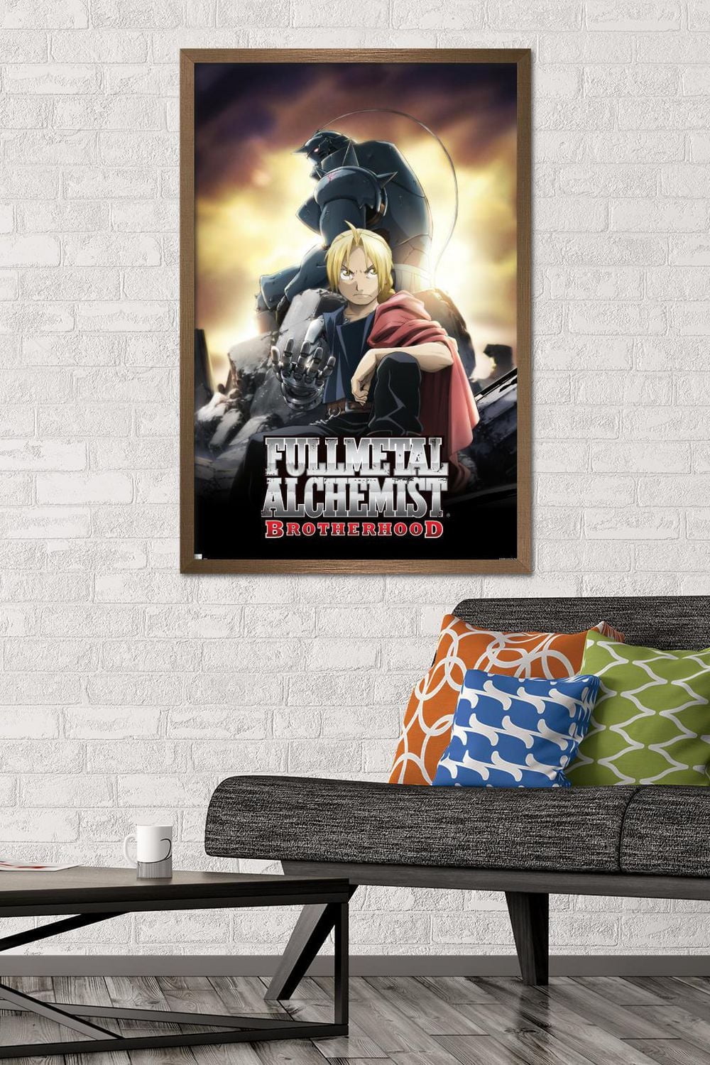Fullmetal Alchemist: Brotherhood - Key Art 1 Wall Poster, 22.375" x 34"