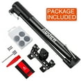 Audew 160 PSI Bike Floor Pump, Air Pump for Bike with Ball Needle Kit