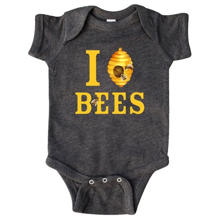 

Inktastic I Love Bees Gift Baby Boy or Baby Girl Bodysuit