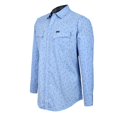 thumbnail image 2 of Camisa Vaquera Wrangler Retro De Hombre U21 azul M, 2 of 6
