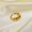 JDR201154, variant on 18K Gold Plated 316L Stainless Steel Ring