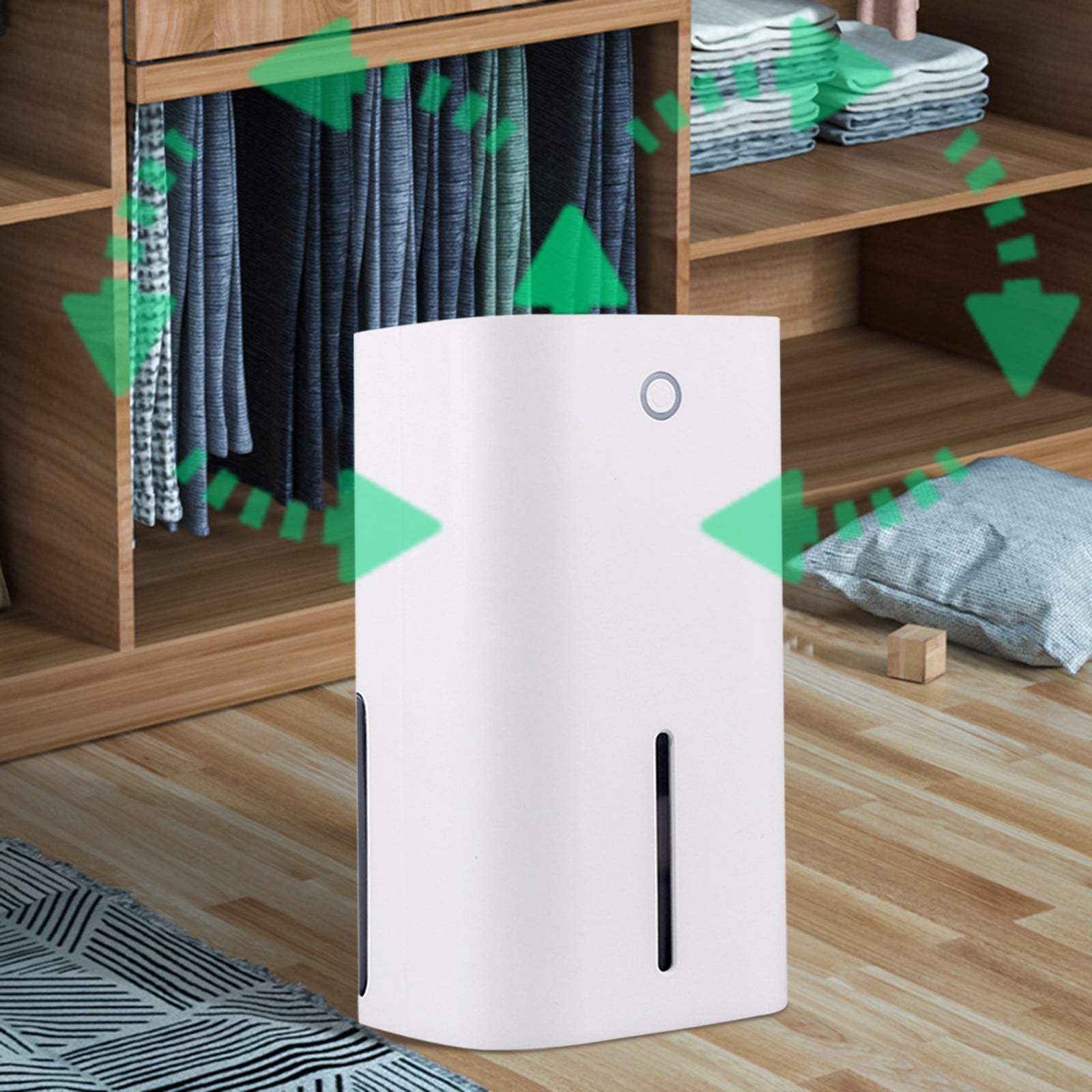 Wovilon Home Appliances Portable Mini Dehumidifier For Home Ultra Quiet Auto Shutoff Dehumidifier For Closet Wardrobe Bedroom Kitchen Basement