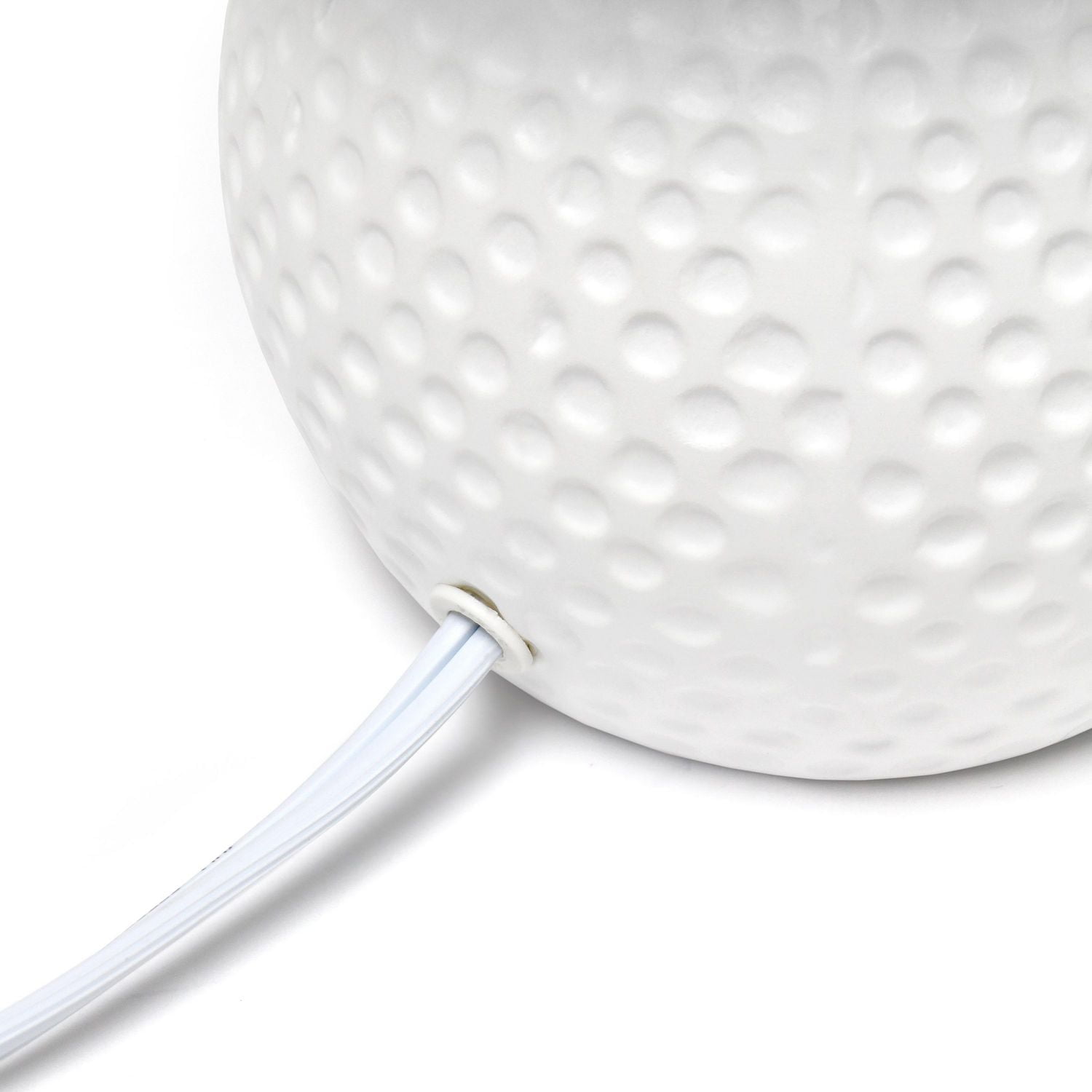 Simple Designs Studded Texture Ceramic Table Lamp, Blue