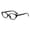 A, variant on Fashionable Cat Eye Small Frame Anti Blue Light Glasses For Men Women Ultralight Portable Transparent Lens Glasses Plain Spectacles
