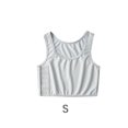 thumbnail image 4 of Chaleco Qarigey para lesbianas transpirable sin costuras Gris S, 4 of 6