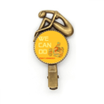 thumbnail image 1 of El lema de la campaña electoral que hacerlo mejor Broche broche broche broche Metal retro, 1 of 3