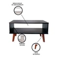 thumbnail image 4 of Mesa De Centro Minimalista Moderna Living Room Vintage, 4 of 5