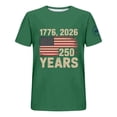 thumbnail image 6 of MEICHEN 4th Of July Shirts For Women Summer USA Star Stripes Graphic Tees Patriotic Blouse 250 Anniversary USA Shirt, 6 of 6