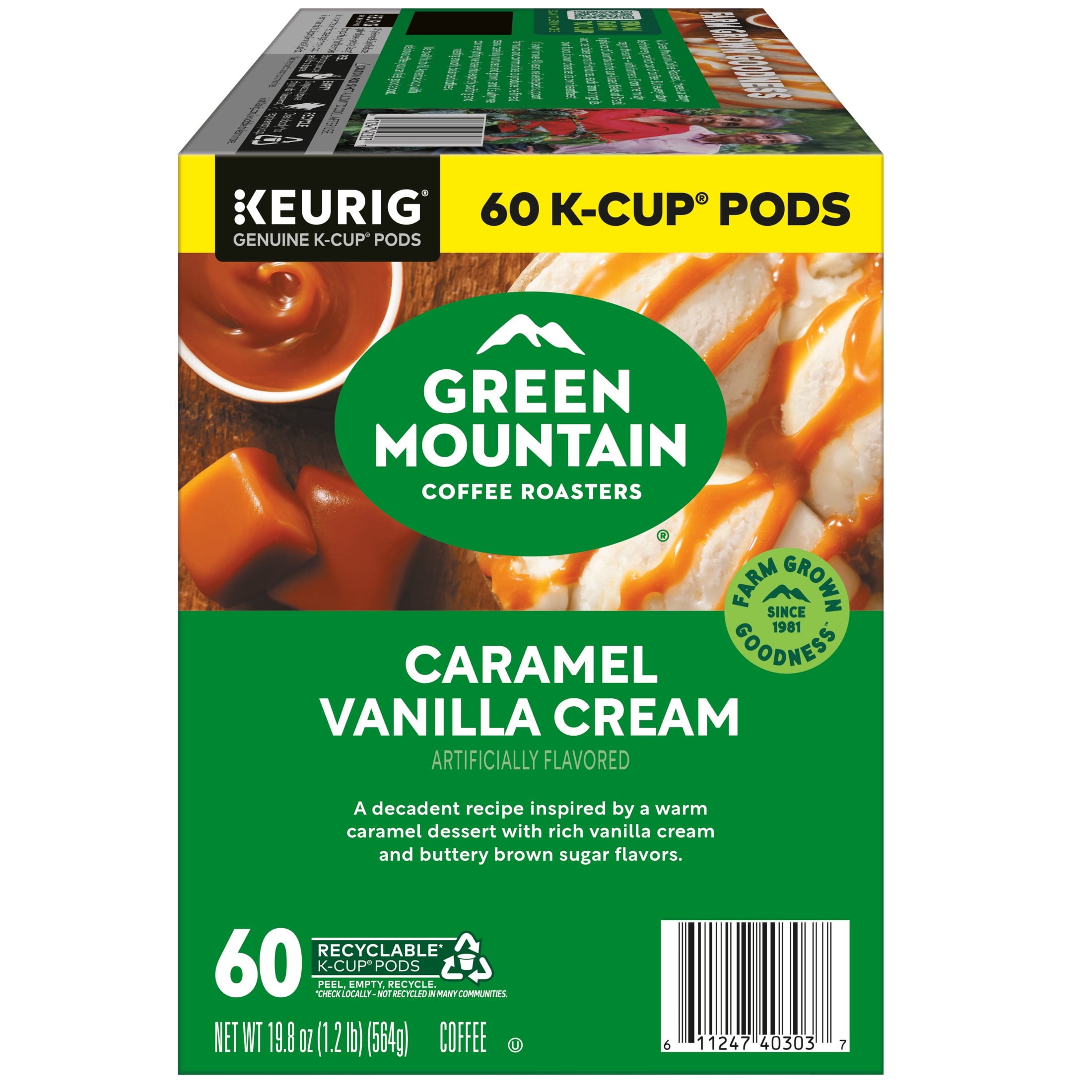 Green Mountain Coffee Roasters, Caramel Vanilla Cream Light Roast