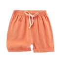 thumbnail image 2 of TIANZEN Summer Children Kids Boy Girl Casual Shorts Elastic Waist Pants Boy Shorts Size 8, 2 of 4