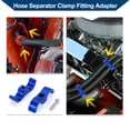 thumbnail image 3 of Unique Bargains Hose Separator Clamp Fitting Adapter/ Pipe Tube Line Separator Clamp Tooling AN10 20mm 4pcs Blue, 3 of 6