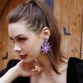 thumbnail image 3 of Pendiente de tela de araña gótico estilo Punk bonitos pendientes de araña espectro de Halloween pendientes de aro de moda para mujer regalos para amantes Rojo Verde, 3 of 4