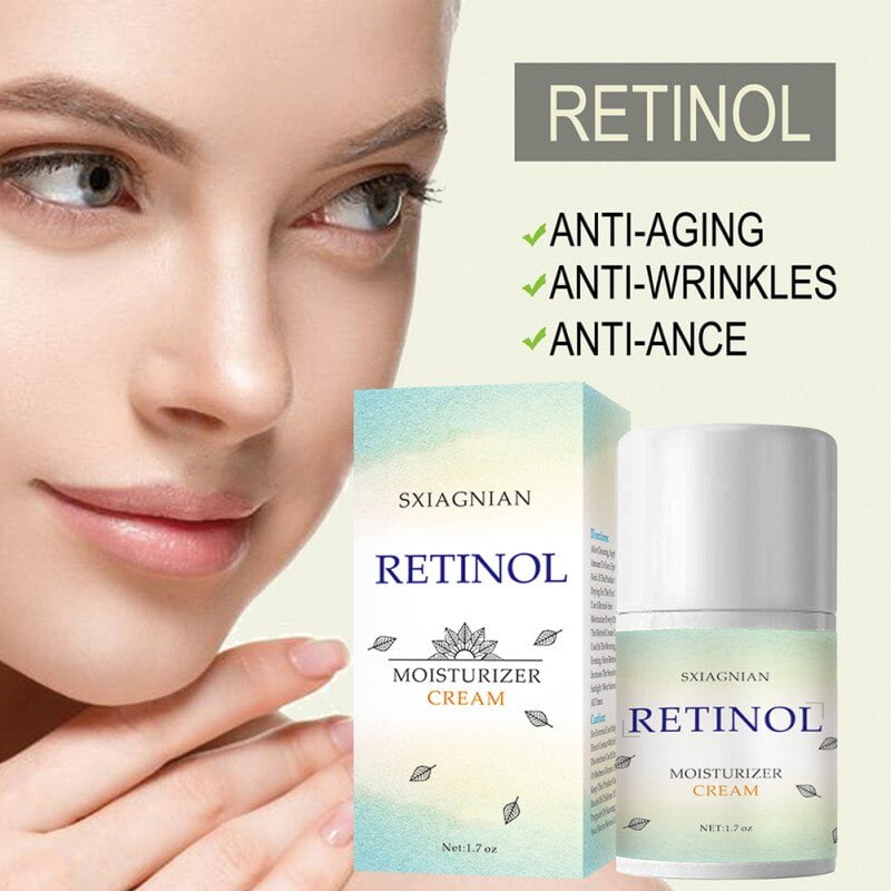 Retinol Vitamin-A Night Day C-ream Moisturize Sensitive Anti-Aging Facial Moisturize Removing Wrinkles Brighten Face Skin-Care