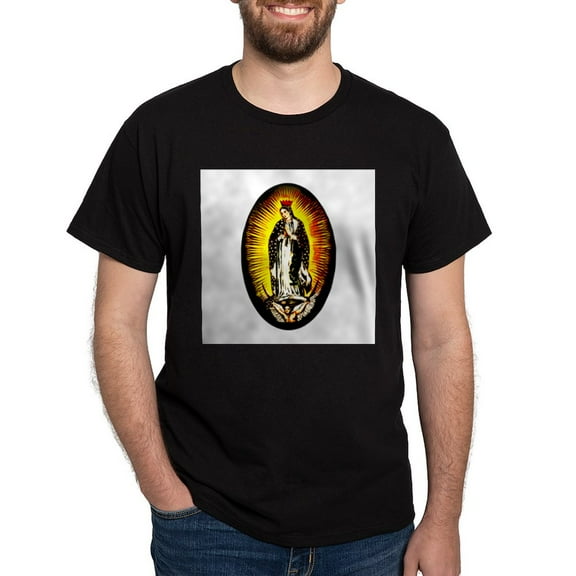 CafePress - Virgen De Guadalupe Dark T Shirt - Men's Classic Graphic Cotton T-Shirt