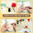 thumbnail image 4 of Wiher Crochet Kit for Beginners, 2PCS Ankylosaur Crochet Animal Kit, Knitting Kit for Adult Kids with Step-by-Step Video Tutorials, Instructions, Yarns, Hook and Accessories, 4 of 7