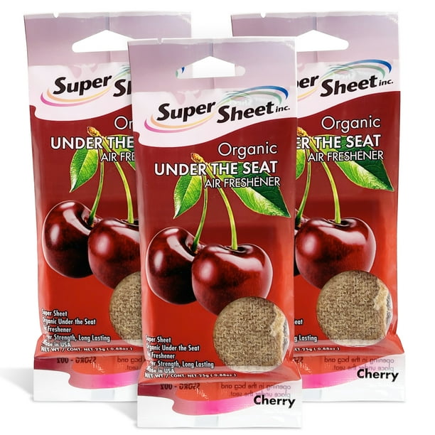 Super Sheet, Organic Under the Seat Car Air Freshener, Long Lasting