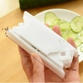 thumbnail image 7 of 2 pack Cucumber Potato Slicer Cutter Peeler Food Facial Mask Beauty with Mirror, 7 of 7