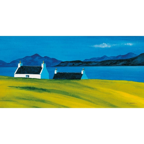 Anthony Barber Over The Sea To Skye II Canvas Print