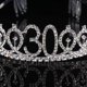 thumbnail image 4 of 1PC Rhinestone Crown with Alloy Insertion Hair Comb Decorative Crown Hair for 30th Birthday (Silver), 4 of 4