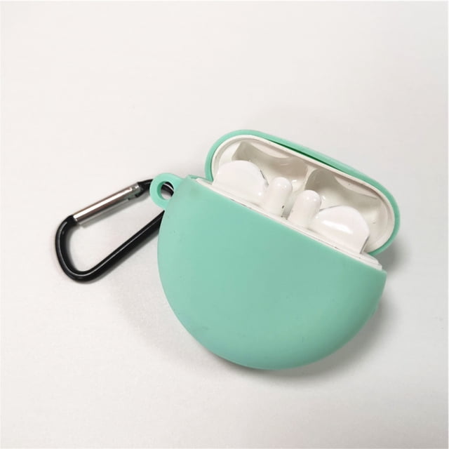 Funda de silicona para auriculares funda protectora chaqueta protectora almacenamiento inalámbrico de auriculares BT