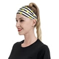 thumbnail image 5 of Uemuo Lemon Printed Sports Headbands for Men Women,Moisture Wicking Workout Headband, Sweatband Headbands,Non-slip Workout Gym Yoga Headband, 5 of 9