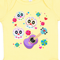 thumbnail image 4 of Inktastic Day of the Dead Owl Sugar Skulls and Guitar Boys or Girls Baby Bodysuit, 4 of 5