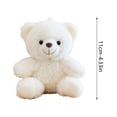 thumbnail image 3 of Plush Teddy Bears, 6 Inch Teddy Bear Stuffed Animals Plush for Birthday Party Gifts, Soft Cute Stuffed Dolls for Christmas Gifts(White), 3 of 8