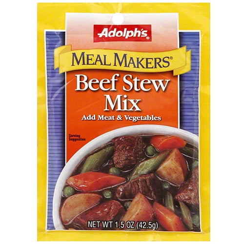 Adolph's Meal Makers Beef Stew Mix, 1.5 oz (Pack of 24) by Generic