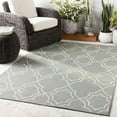thumbnail image 2 of Hauteloom Wroxham Living Room, Bedroom Patio Outdoor Area Rug - Traditional, Transitional - Medium Gray, Beige - 8'10" x 12'10", 2 of 10