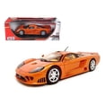 thumbnail image 1 of 1 by 18 Saleen S7 Copper Diecast Model Car, Orange, 1 of 1