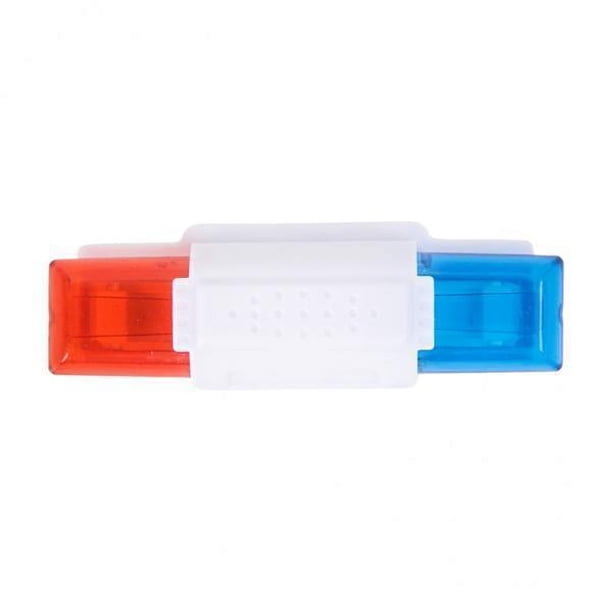 Accesorios Para Coche 6xRC, Piezas De Simulación De Plástico Decorativas Para Luces De Policía De Coche WPL D12 D42 RC