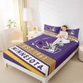 thumbnail image 4 of Erosebridal American Football Helmet Twin Sheet Sets,Minnesota City Bedding Twin Size,Sports Theme Bed Sheets Set Twin Size,Luxury Living Room Decor，3-Piece, 4 of 8