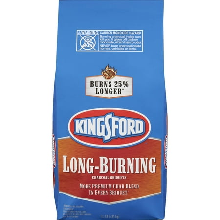 Kingsford Long-Burning Charcoal Briquettes, 11.1 lbs