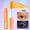 U138-orang, variant on Fluorescent Color Glow Thick Thin Long Waterproof No Smudging Mascara - Volumizing, Lifting & Lengthening Mascara - Buildable Black Mascara with A Twisted, Nylon Fiber Brush - Cruelty Free Eye Makeup