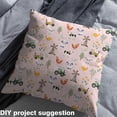 thumbnail image 2 of Castle Fairy Rooster Sheep Cow Fabric by the Yard 1 Yard,Farmhouse Animal Home Decor Fabric by the Yard,Cartoon Truck Room Decor Fabric by the Yard,Ultra Soft Cute Home Decor, 2 of 6