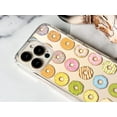 thumbnail image 2 of Mundaze - Case for Apple iPhone 12 Pro / 12 Slim Shockproof Hard Shell Soft TPU Heavy Duty Protective Phone Cover - Cute Donuts, 2 of 5