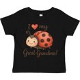 thumbnail image 3 of Inktastic I Love My Great Grandma Ladybug Boys or Girls Toddler T-Shirt, 3 of 5