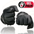 thumbnail image 4 of Milwaukee Leather MG7765 Women's Black Leather Gel Palm Open Wrist Motorcycle Hand Gloves W/ Stylish ‘Wrist Detailing’ Small, 4 of 8