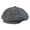 Light Gray, variant on 8 Panel Wool Blend Mens Newsboy Flat Cap Herringbone Paperboy Cabbie Gatsby Hat - Dark Gray #45464757 - M