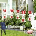 thumbnail image 4 of Hometravel Solar Powered Ground Lights, Easter Bunny Shape LED Stakes, Outdoor Garden Pathway Decoration for Courtyard Lawn, 4 of 9