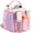 Pink, variant on Mesh Shower Caddy Portable for College Dorm Room Essentials,Portable Shower Caddy Dorm with 8-Pocket Large Capacity,Shower Bag for Beach,Swimming,Gym-Purple