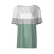 thumbnail image 4 of Fiudx Ofertas Flash Del Día Solo En Línea Blusa de Manga Corta Estampada a La Moda para Mujer, Blusas Informales con Cuello Redondo, 4 of 5
