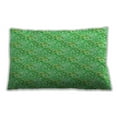 thumbnail image 1 of Ahgly Company Patterned Indoor Rectangular Neon Green Lumbar Throw Pillow, 13 inch by 19 inch, 1 of 5