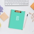 thumbnail image 4 of Ovzne Clipboard A4 Notebook 2025 English Notepad Coil Diary Planner Work Sports Schedule On Clearance, 4 of 6