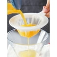 thumbnail image 4 of Kitchen Ultra-Fine Nylon Mesh Strainer Plastic Sieve Fine Mesh with Handle Kitchen Filter Tool for Soy Milk Coffee Yogurt Juice Tea Honey, 4 of 8