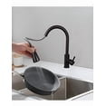thumbnail image 2 of Grifo  Xtellar Cocina Monomando Extraíble Tarja Inoxidable Color Negro Mate, 2 of 5