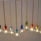 thumbnail image 5 of Soporte de lámpara de silicona para colgar con base de luz LED E27 para cocinas Comedores Salones Bares de restaurantes (Azul marino), 5 of 5