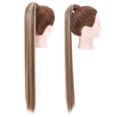 thumbnail image 4 of SEGO 32 Inch Clip in Ponytail Extension Wrap Around Long Straight Pony Tail Hair Synthetic Hairpiece for Women, 4 of 7
